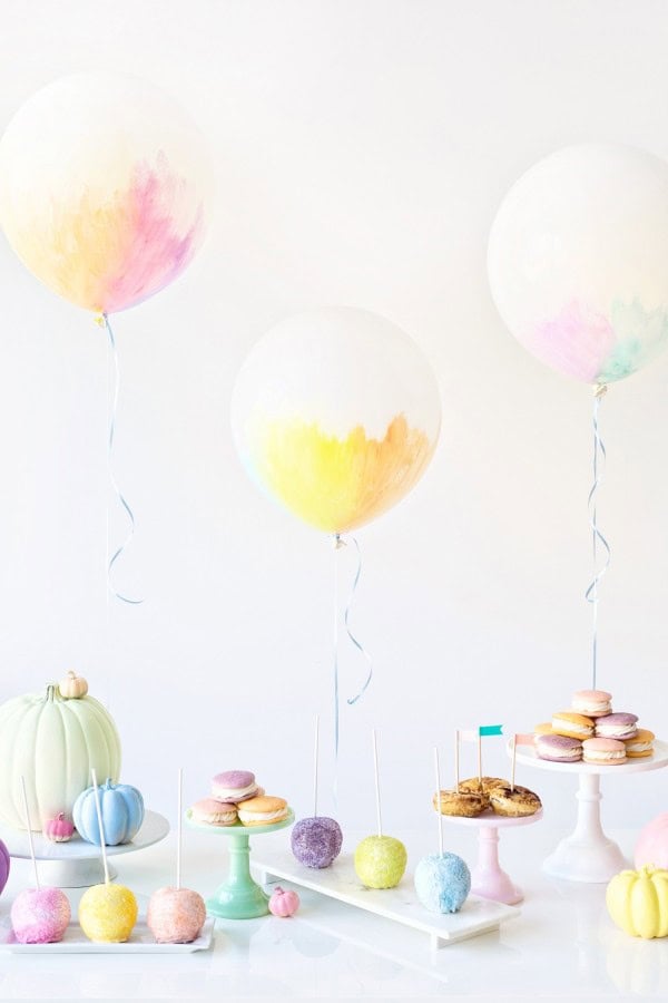 Watercolor Balloons