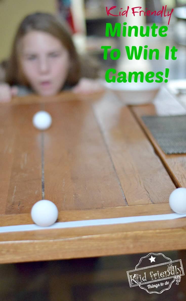 A Minute to Win It Games