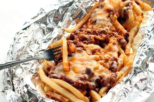 #4. Campfire Chili Cheese Fries