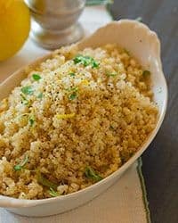 Herbed Quinoa with Lemon and Pepper