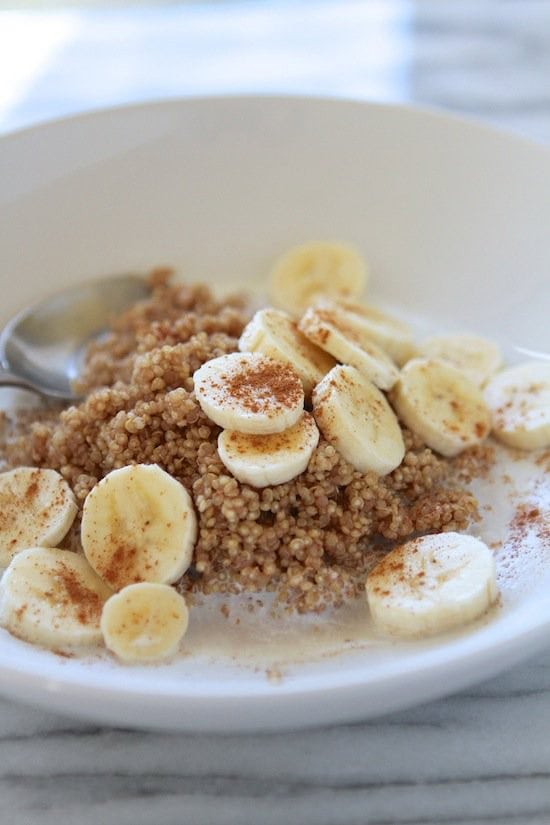 Cinnamon Maple Breakfast Quinoa