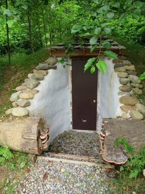 Earthbags Root Cellar