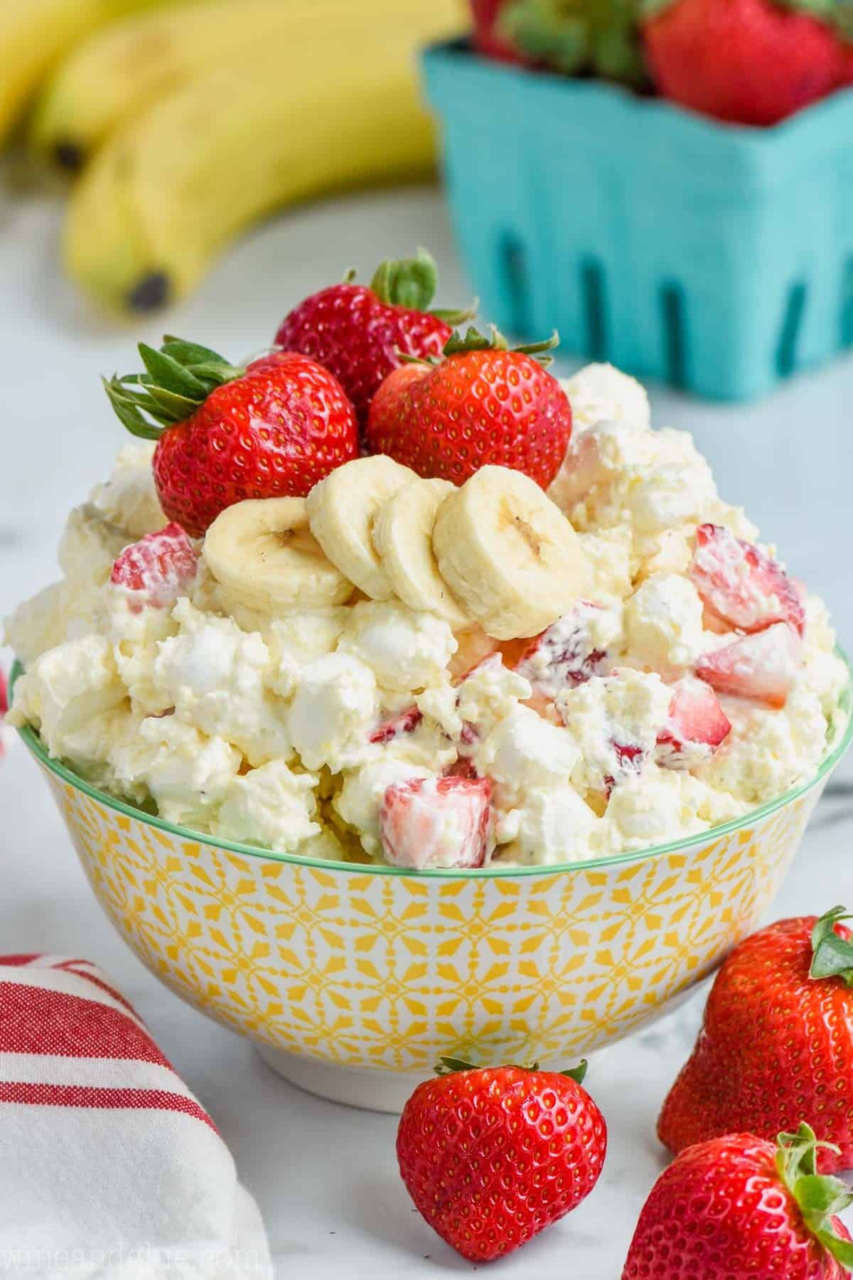 Strawberry Banana Fluff Salad