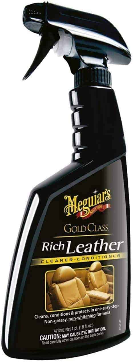 Meguiar’s G10916 Gold Class Rich Leather Cleaner & Conditioner