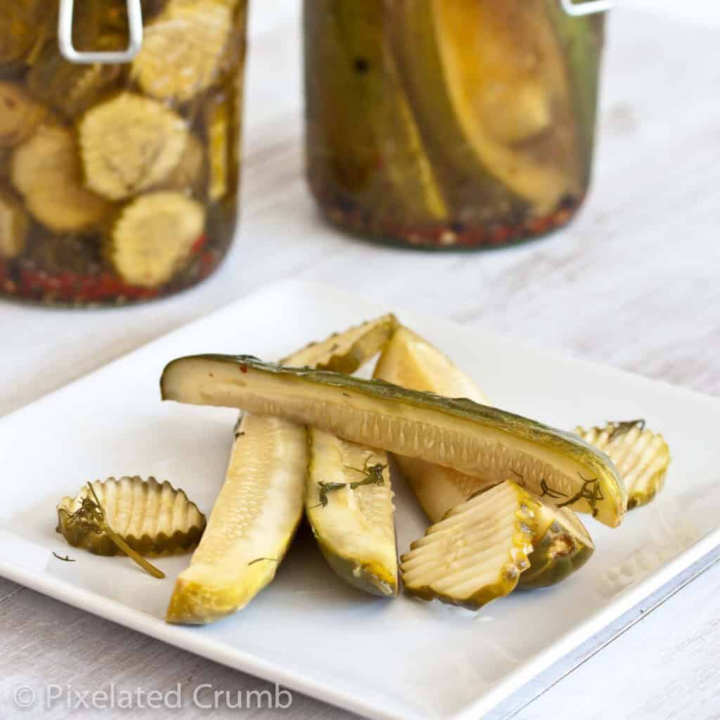 Spicy Crunchy Dill Pickles