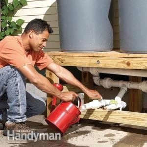 The Handy Man Rain Barrel