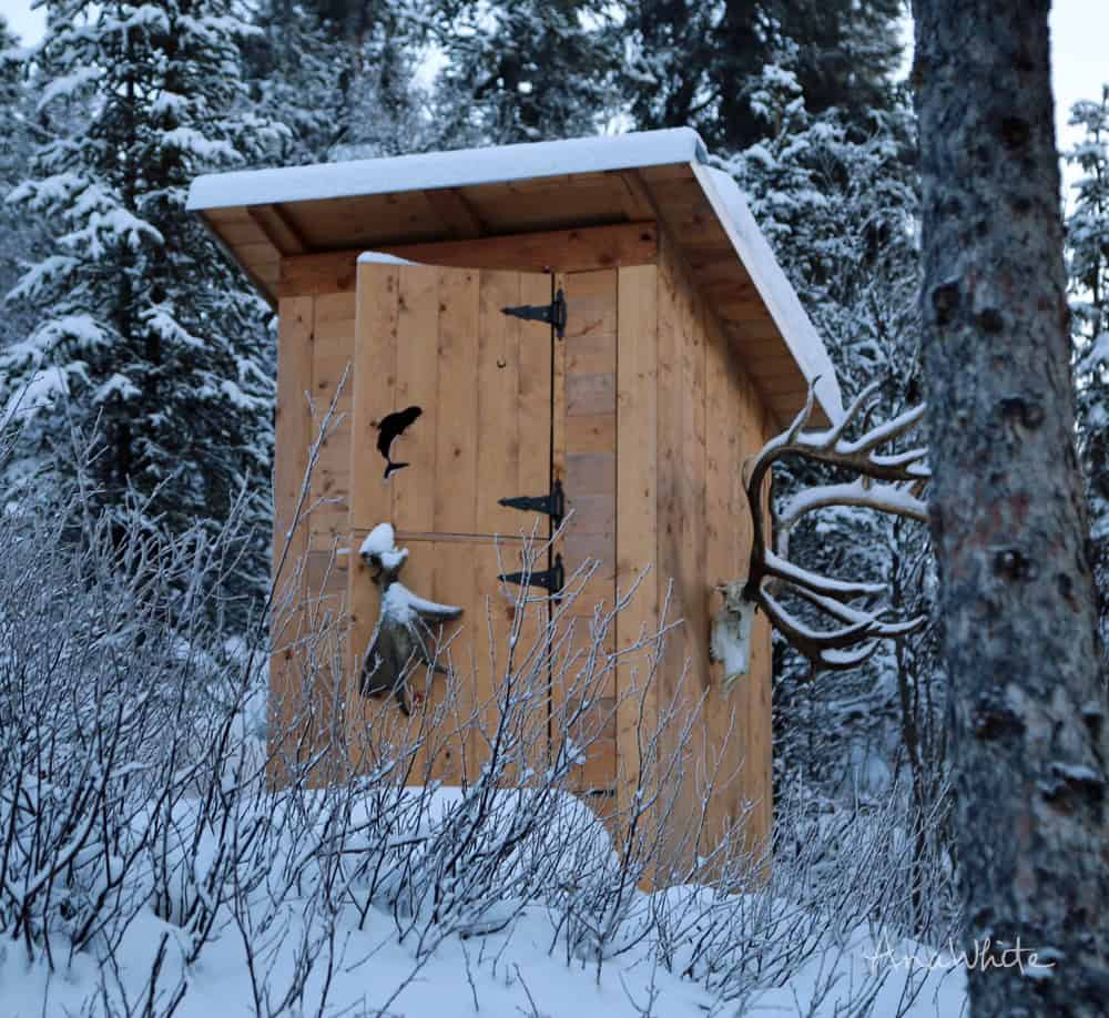 Ana White’s Outhouse for the Cabin