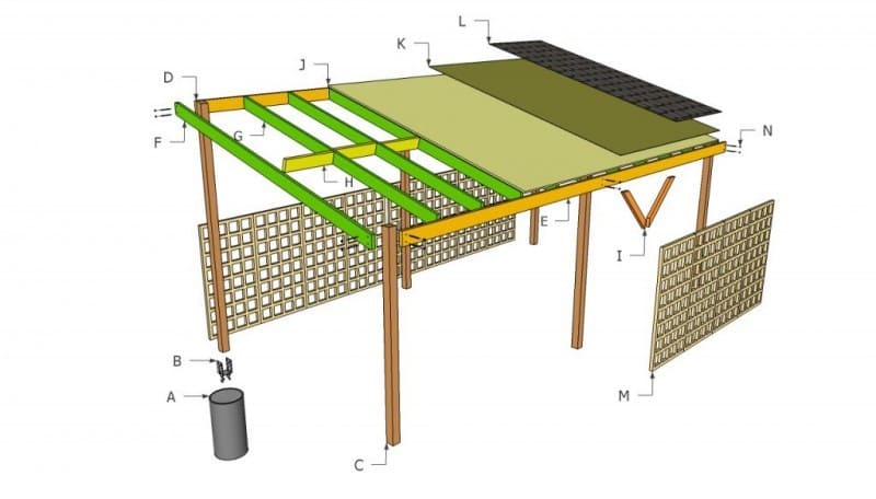 The Wooden Carport