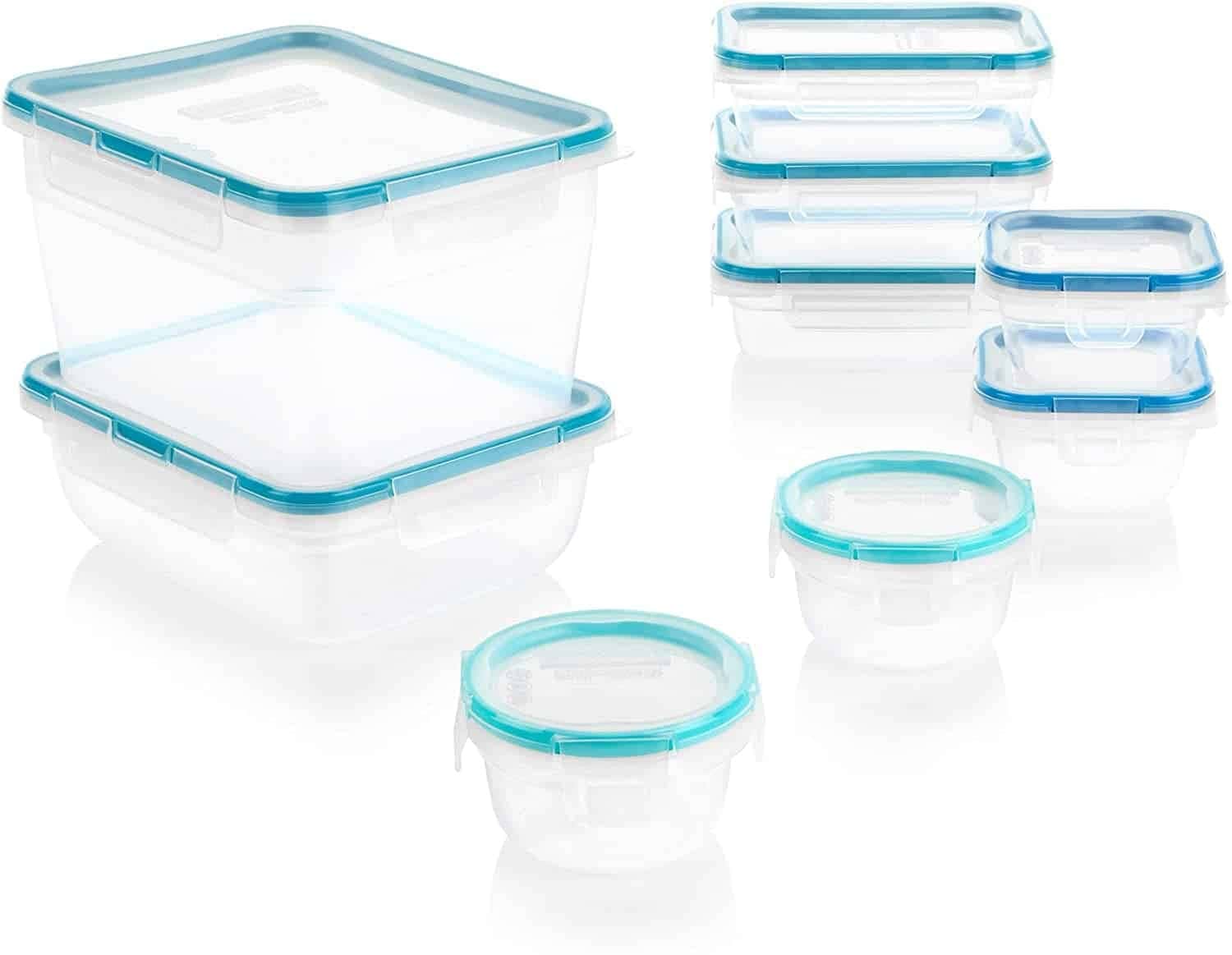 Snapware Total Solution Plastic Food Storage Container Set