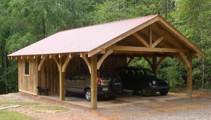 The Pole Barn Carport