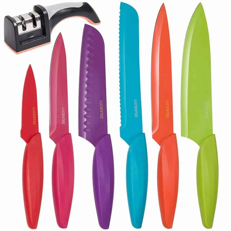 LUCENTEE Kitchen Knife Set