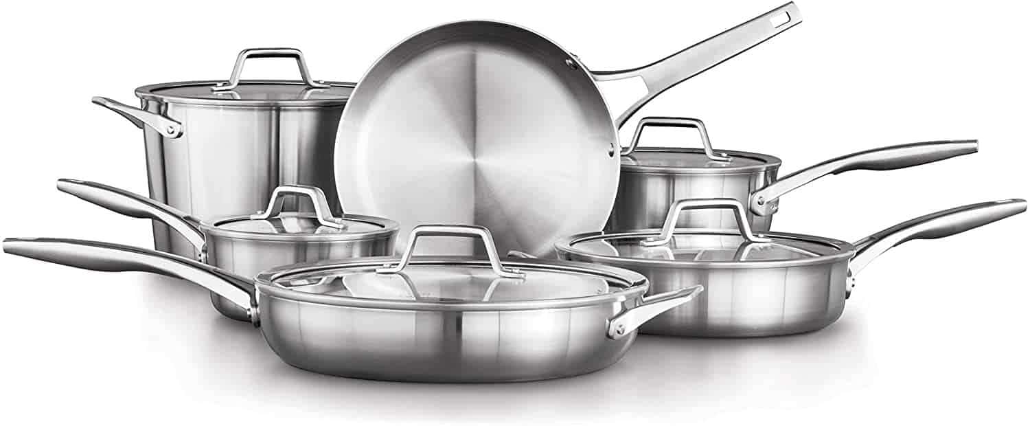 Calphalon Premier 11-Piece Cookware Set