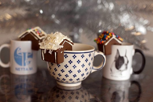 Gingerbread House Mug Toppers