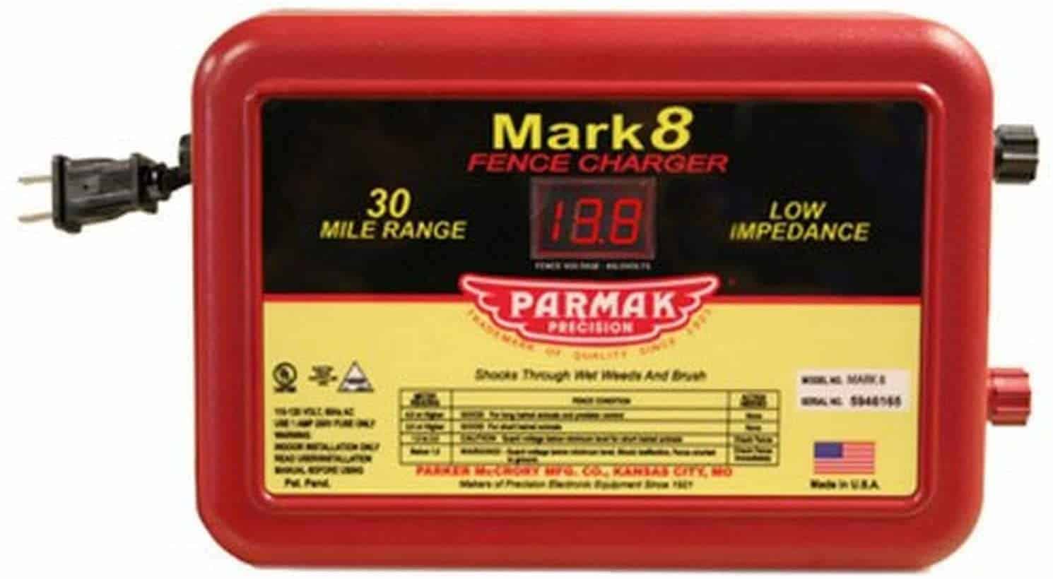 Parmak MARK8 Low Impedance Electric Fence Charger