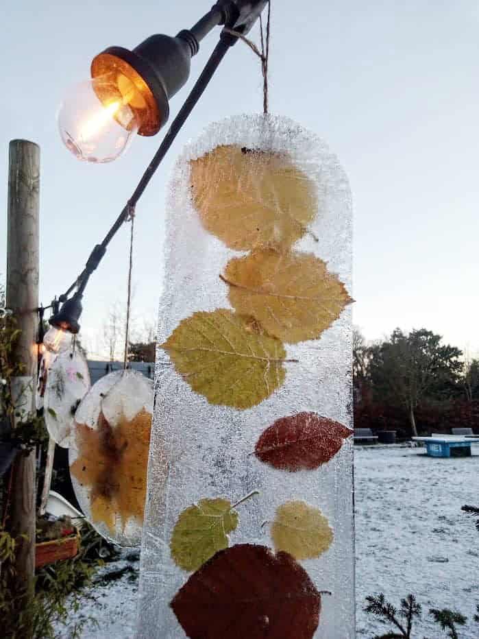 Tips for Ice Artwork on a String