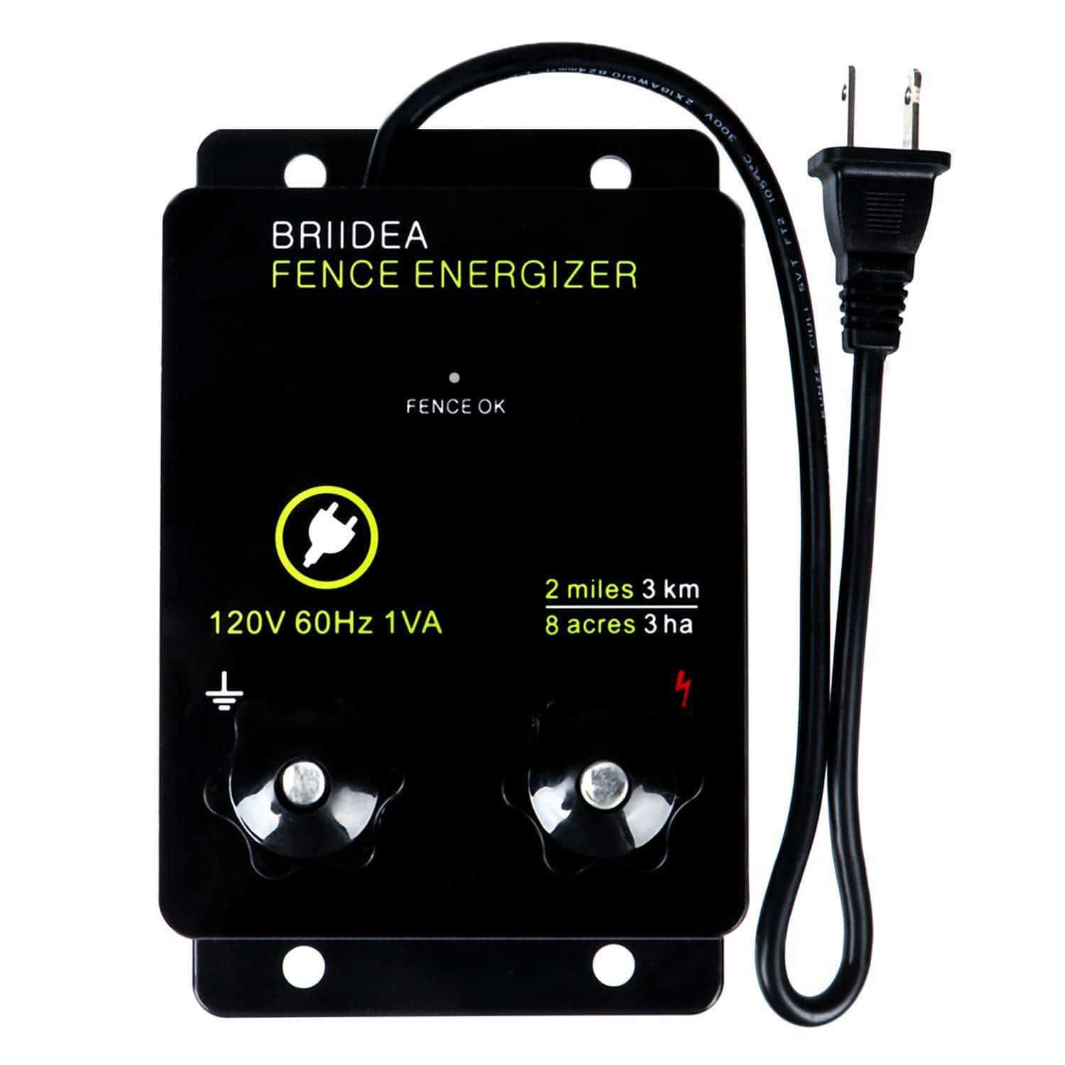 Briidea Electric Fence Energizer