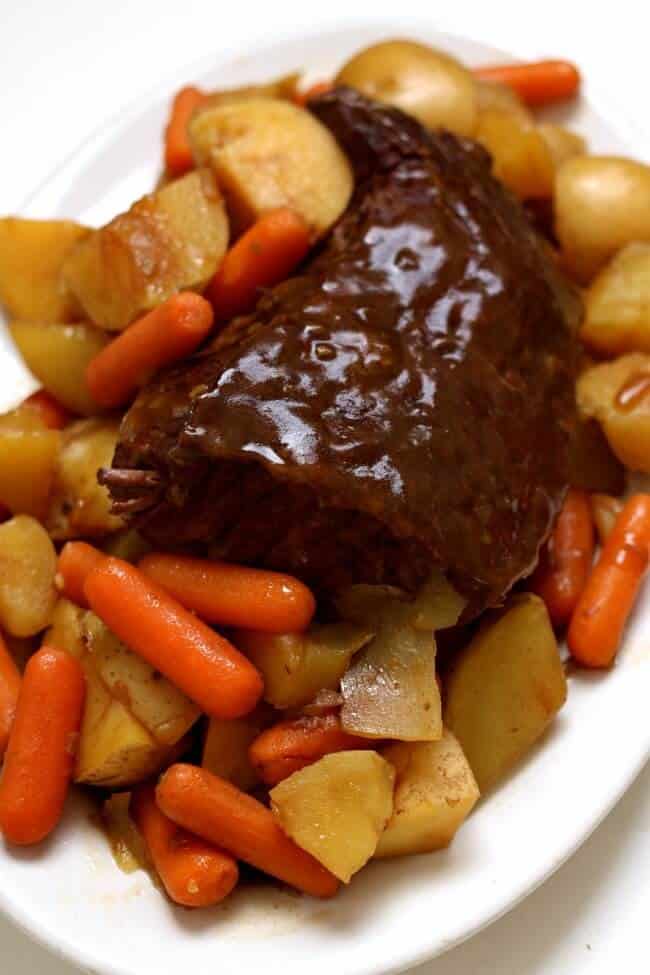 Slow Cooker 3-Ingredient Rump Roast