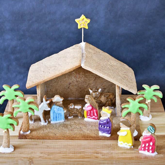 Gingerbread Nativity Scene