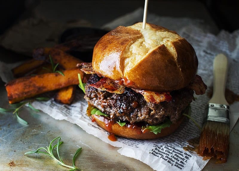 Coffee Rubbed Burger