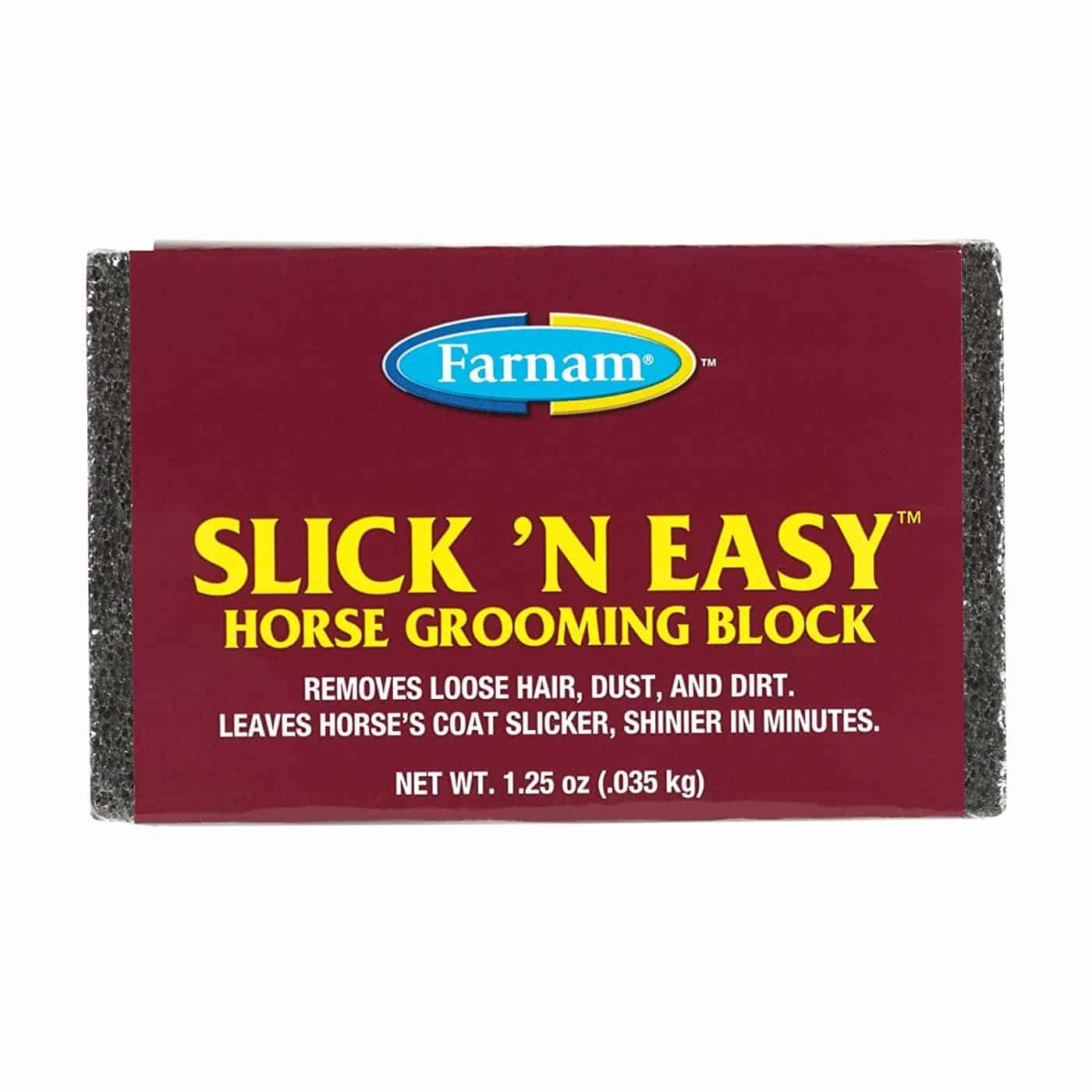 Farnam Slick ‘N Easy Horse Grooming Block