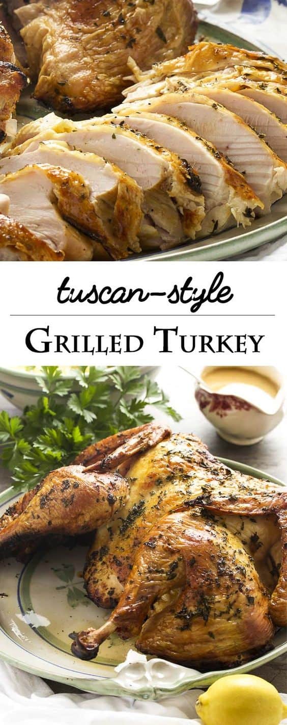 Tuscan Style Grilled Turkey