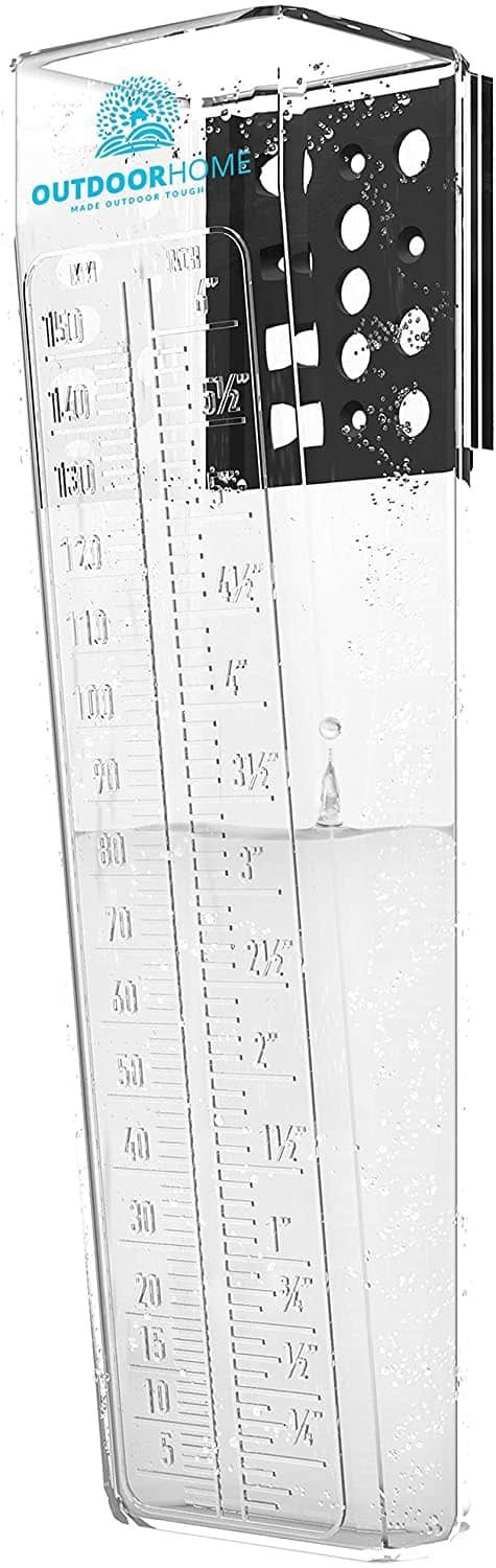 Outdoor Home Rain Gauge