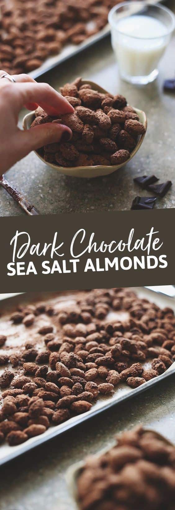 Dark Chocolate Sea Salt Almonds