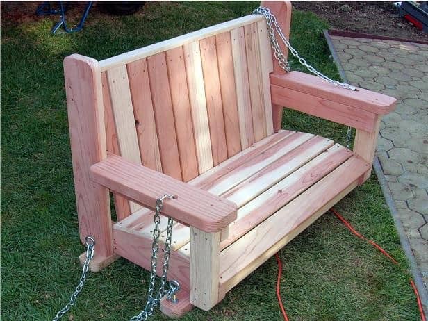 Freestanding Arbor Swing