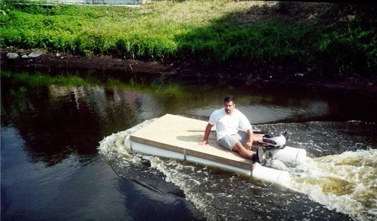 PVC Pontoon Boat