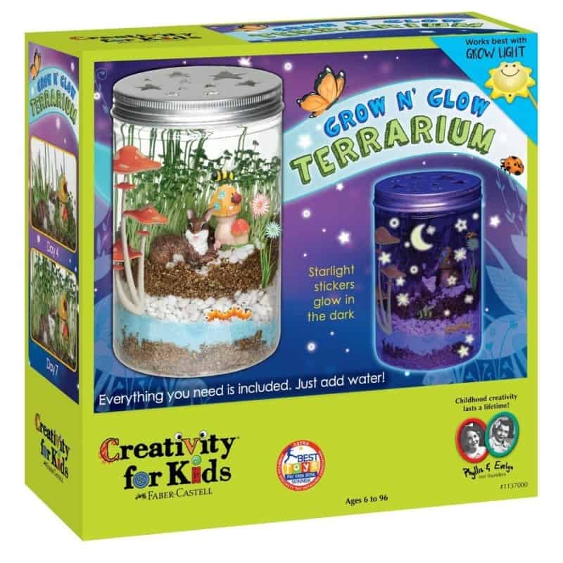 Creativity for Kids Grow N’ Glow Terrarium Science Kits for Kids