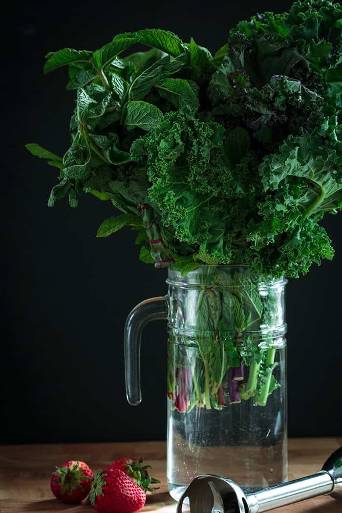 Harvesting and Storing Kale